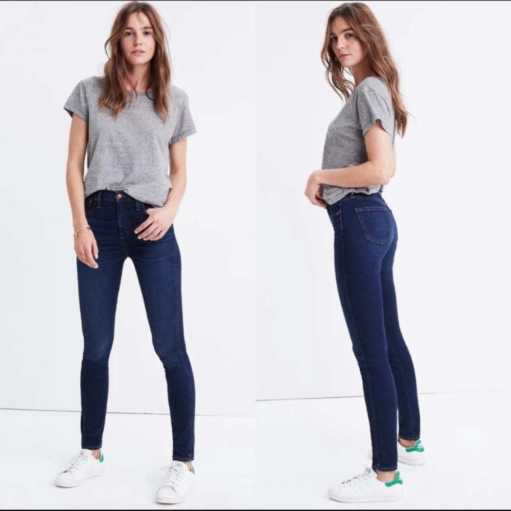 Madewell 10" High Rise Skinny Jeans